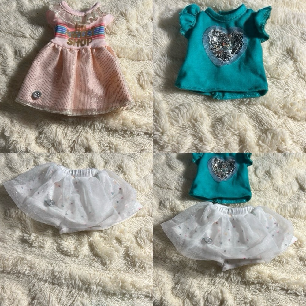 Glitter Girls Lot Of Pink and Teal Doll Outfit Set